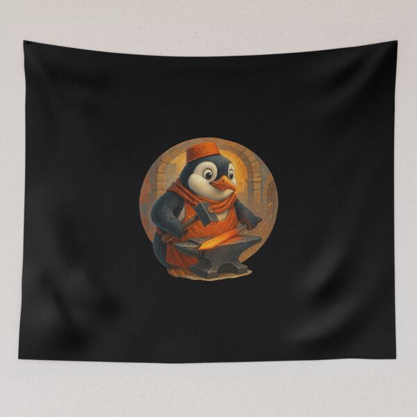 Item preview,  Blacksmith Penguin designed and sold by Fort Galaxy.