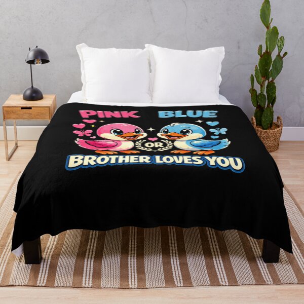 Item preview, Pink or Blue Brother Loves You Duck Baby Gender Reveal Party designed and sold by BHMARTS.