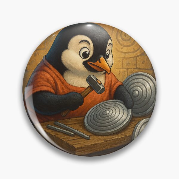 Item preview, The Penguin Silversmith designed and sold by Fort Galaxy.