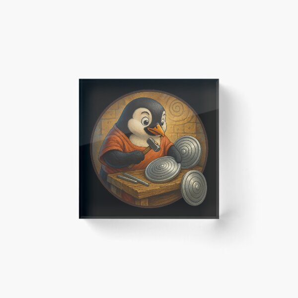 Item preview, The Penguin Silversmith designed and sold by Fort Galaxy.