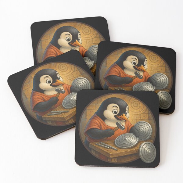 Item preview, The Penguin Silversmith designed and sold by Fort Galaxy.