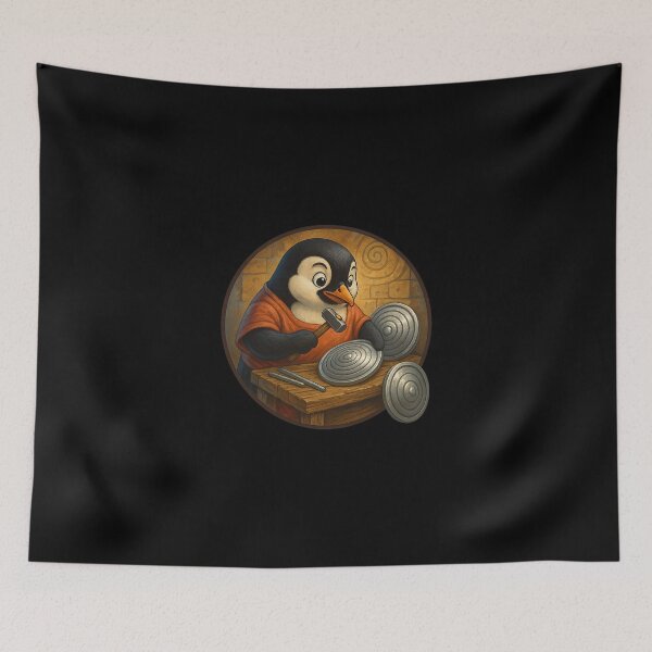 Item preview, The Penguin Silversmith designed and sold by Fort Galaxy.