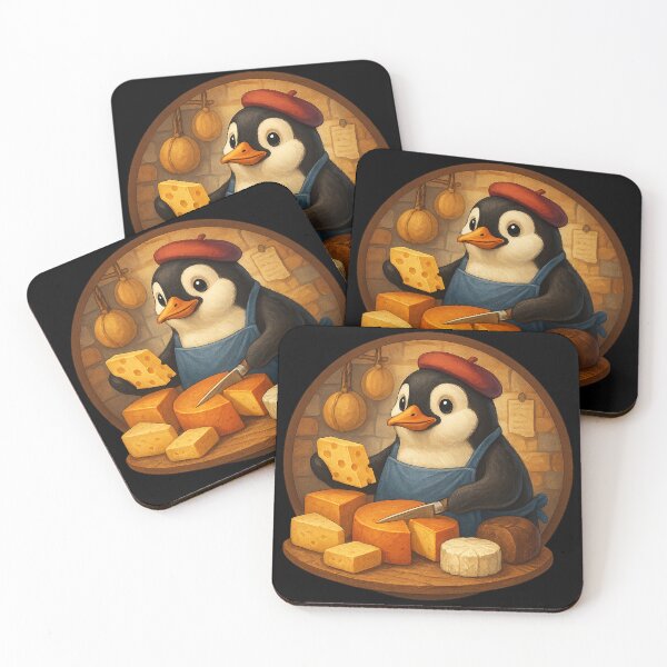 Item preview, Cheese Monger Penguin designed and sold by Fort Galaxy.