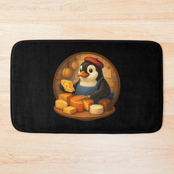 Item preview, Cheese Monger Penguin designed and sold by Fort Galaxy.
