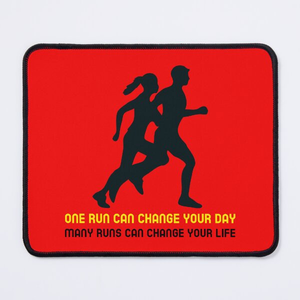 Item preview, One Run Can Change Your Day, Many Runs Can Change Your Life  designed and sold by ACA Design & Print.