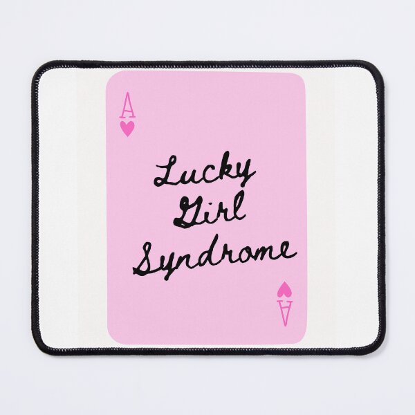 Item preview, Lucky Girl Syndrome Pink designed and sold by CreateByCara.