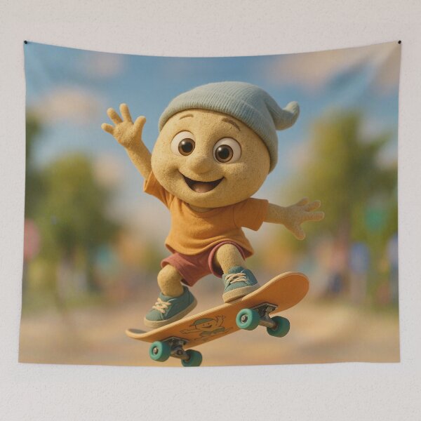 Item preview, Skater Sandman  designed and sold by Sillytoe.