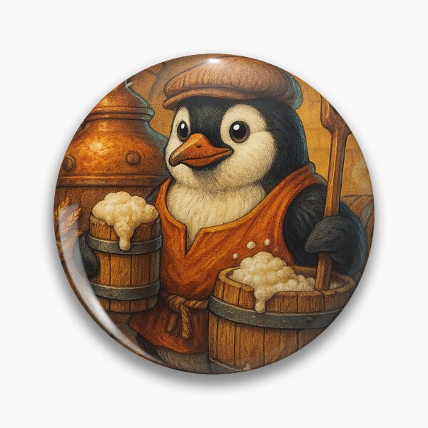 Item preview, Brewmaster Penguin designed and sold by Fort Galaxy.