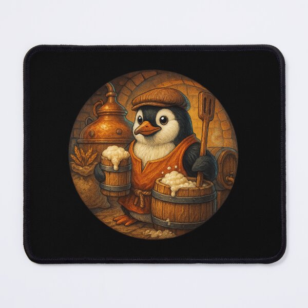 Item preview, Brewmaster Penguin designed and sold by Fort Galaxy.