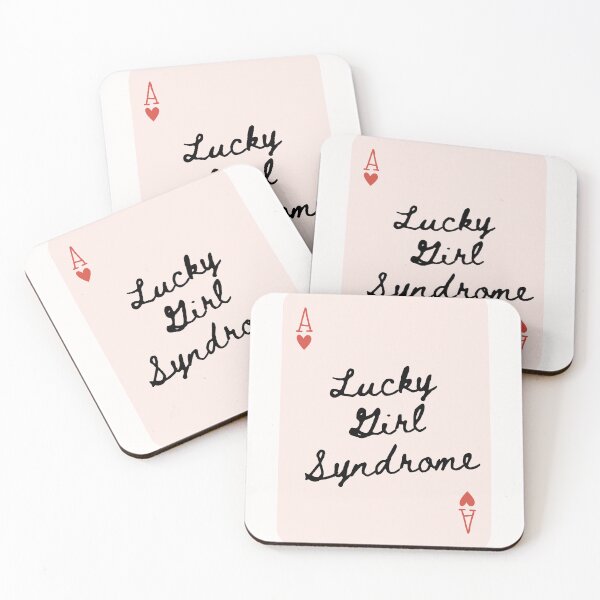 Item preview, Lucky Girl Syndrome Red designed and sold by CreateByCara.