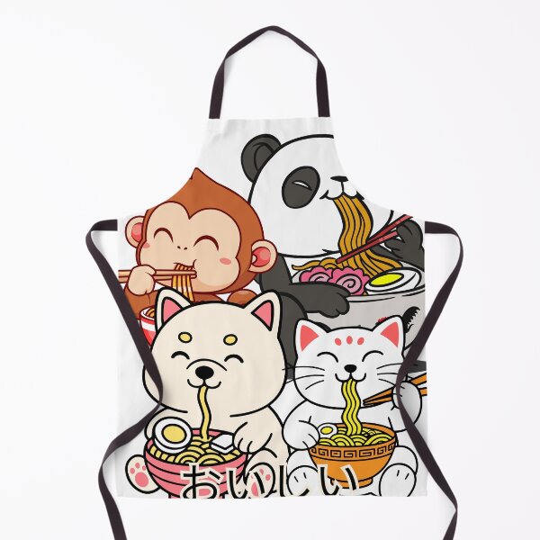 Item preview, Cuteness Overload Ramen Club - Baby Animal Friends designed and sold by VibeArtShop.