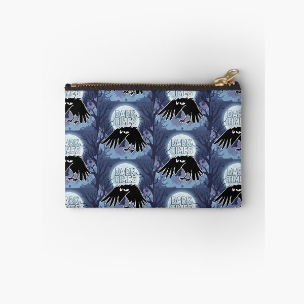 Item preview, Dark Times Grumpy Raven Cartoon designed and sold by Taridesign.