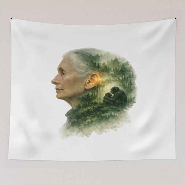Item preview, Whispers of Nature Within Her Mind designed and sold by Dresut.