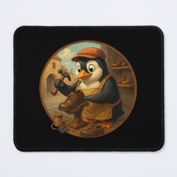 Item preview, Cobbler Penguin designed and sold by Fort Galaxy.