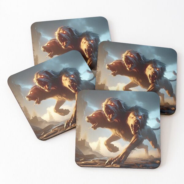 Item preview, Cerberus The Hound of the Underworld designed and sold by GalleryBrisArt.