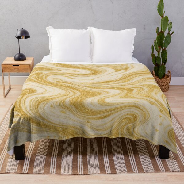 Item preview, Elegant Cream and Gold Glitter Marble Swirl Texture designed and sold by MakarenaCreate.