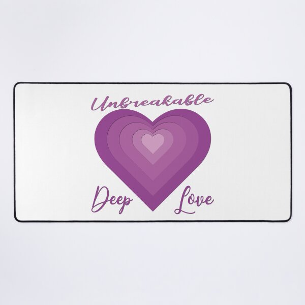 Item preview, Unbreakable Deep Love Purple Heart designed and sold by DrTol.