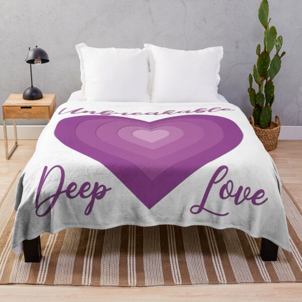 Item preview, Unbreakable Deep Love Purple Heart designed and sold by DrTol.
