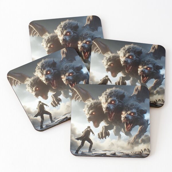 Item preview, Cerberus The Hound of the Underworld designed and sold by GalleryBrisArt.