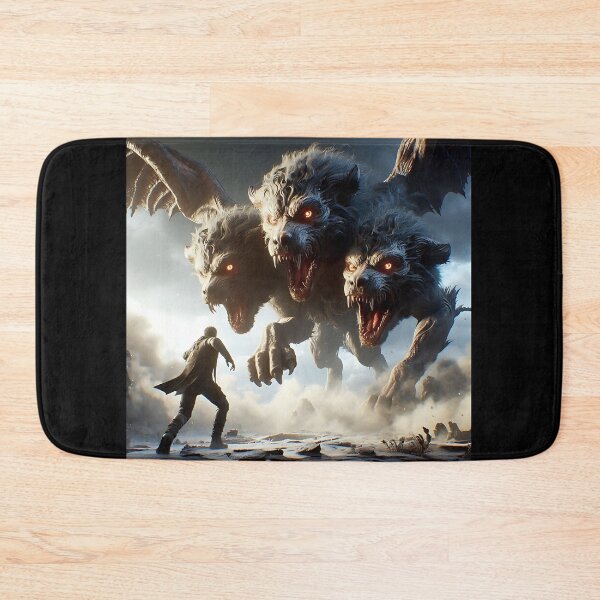 Item preview, Cerberus The Hound of the Underworld designed and sold by GalleryBrisArt.