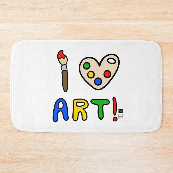 Item preview, I Love Art designed and sold by Angela’s Doodles.