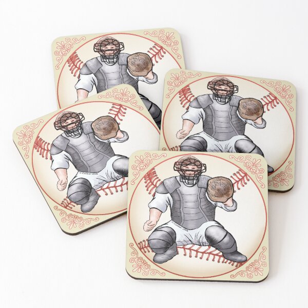 Item preview, Baseball Catcher designed and sold by artmuvz.