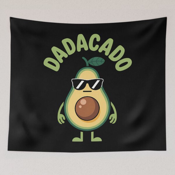Item preview, Dadacado Cute Daddy Avocado Pregnant Dad Father Day designed and sold by HellD3vil-Art.