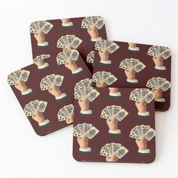 Item preview, Vintage Royal Flush Playing Cards – Classic Gambling Hand Art designed and sold by velvetskyco.