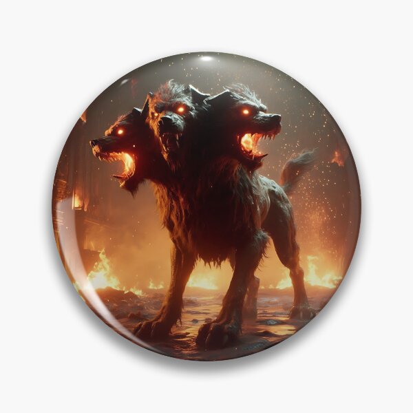 Item preview, Cerberus The Hound of the Underworld designed and sold by GalleryBrisArt.