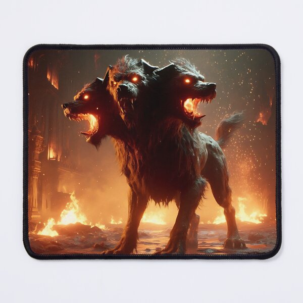 Item preview, Cerberus The Hound of the Underworld designed and sold by GalleryBrisArt.