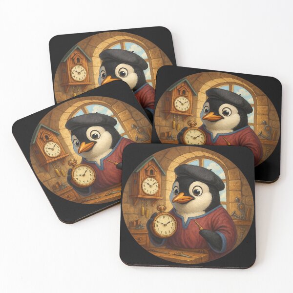 Item preview, Clockmaker Penguin designed and sold by Fort Galaxy.