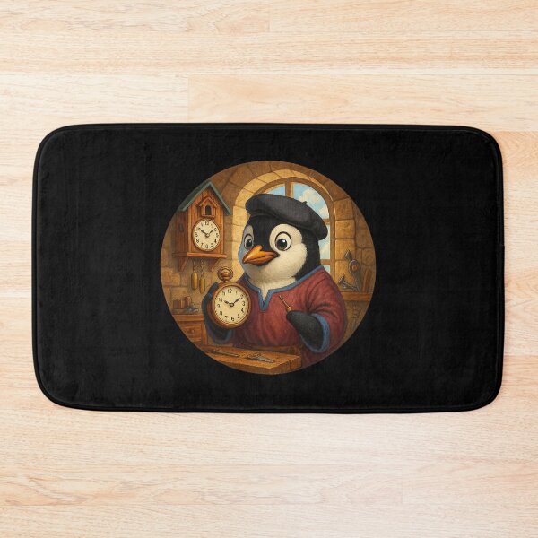 Item preview, Clockmaker Penguin designed and sold by Fort Galaxy.