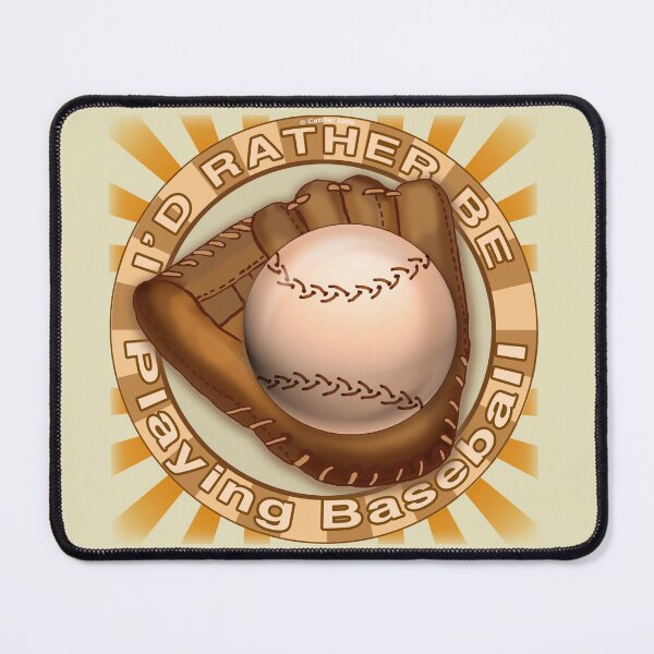 Item preview, Rather Play Baseball designed and sold by artmuvz.
