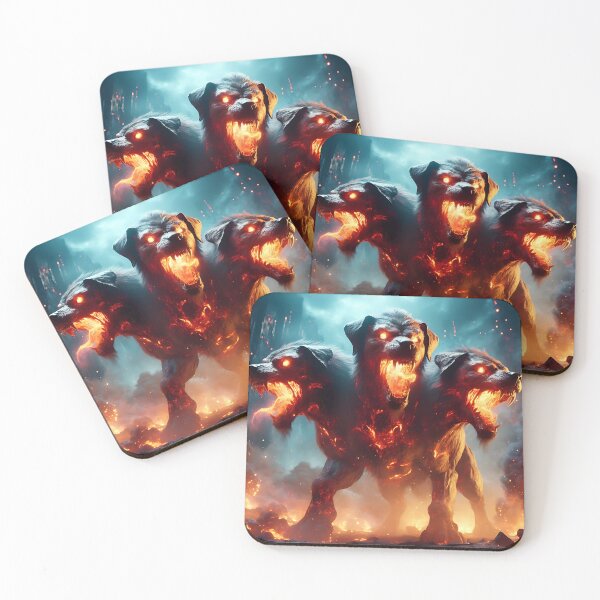 Item preview, Cerberus The Hound of the Underworld designed and sold by GalleryBrisArt.