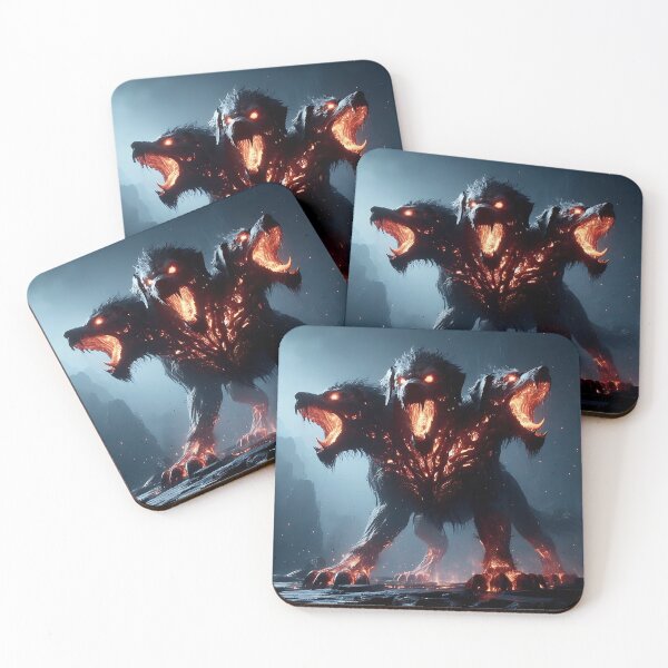 Item preview, Cerberus The Hound of the Underworld designed and sold by GalleryBrisArt.