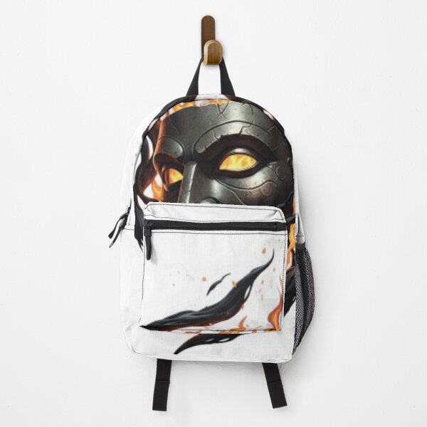 Item preview, Silent Face Loud Revenge – Burning Mask Sticker designed and sold by Mojbin.