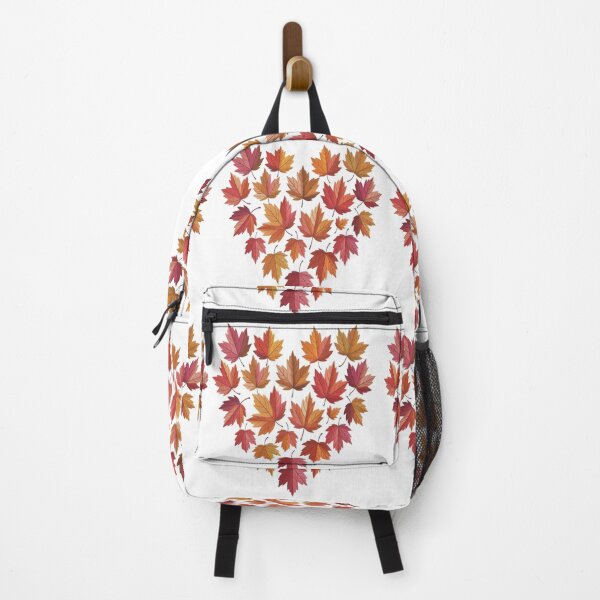 Item preview, Autumn Maple Leaves Heart Shape Design | Fall Canada Nature Aesthetic Cute Graphic designed and sold by Globalcitytees.
