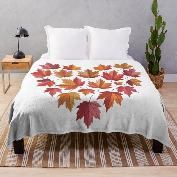 Item preview, Autumn Maple Leaves Heart Shape Design | Fall Canada Nature Aesthetic Cute Graphic designed and sold by Globalcitytees.