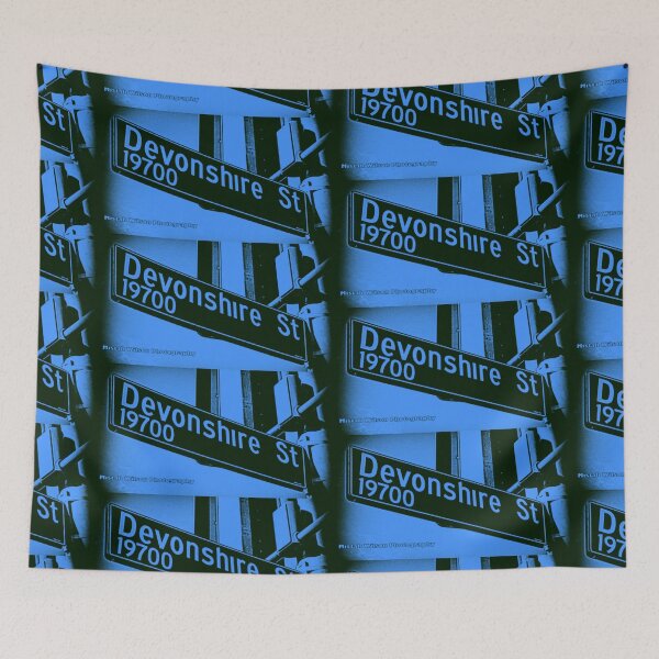 Item preview, Devonshire Street BLUE ROPE, Chatsworth, California by Mistah Wilson designed and sold by The Street Sign Store.