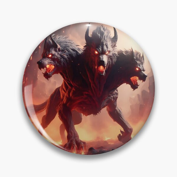 Item preview, Cerberus The Hound of the Underworld designed and sold by GalleryBrisArt.