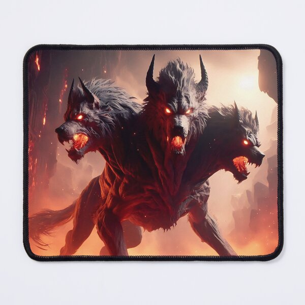 Item preview, Cerberus The Hound of the Underworld designed and sold by GalleryBrisArt.