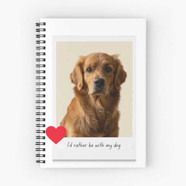 Item preview, Golden Retriever lover I'd rather be with my dog designed and sold by McExtra.