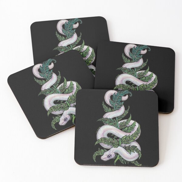 Item preview, Snake & Fern designed and sold by omgtinybees.