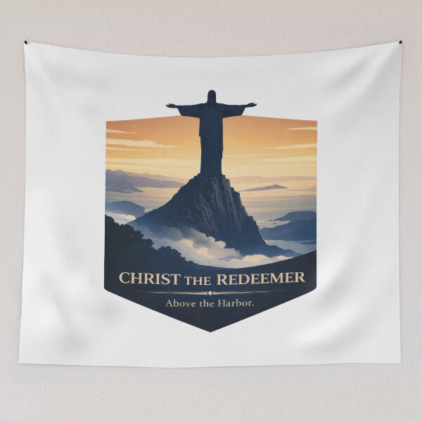 Item preview, Christ The Redeemer Above It All designed and sold by EdvvinStudios.