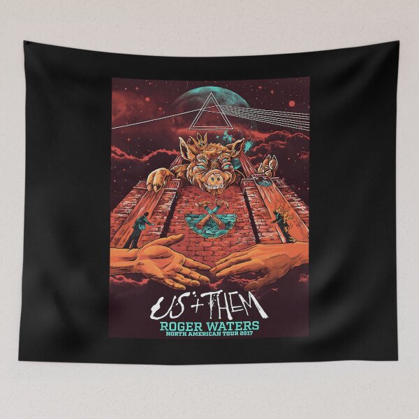 Item preview,  Us  Them Music Poster designed and sold by QOBEART.