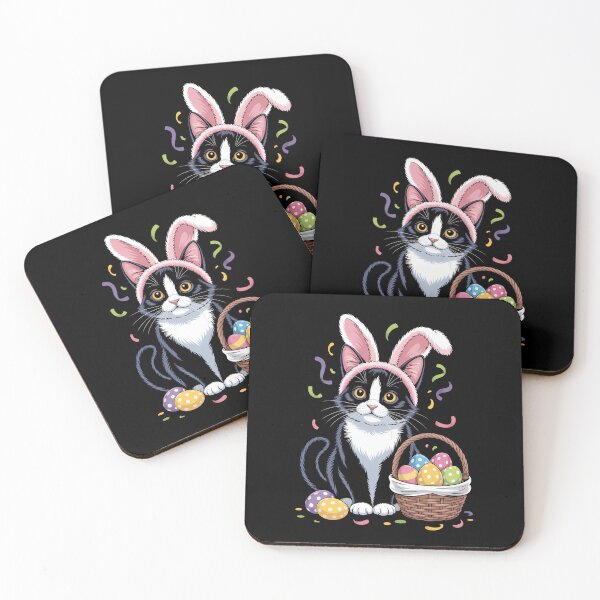 Item preview, Easter Day Cat Bunny Ears Eggs Men Women Easter Rabbit designed and sold by Moon-Ape.