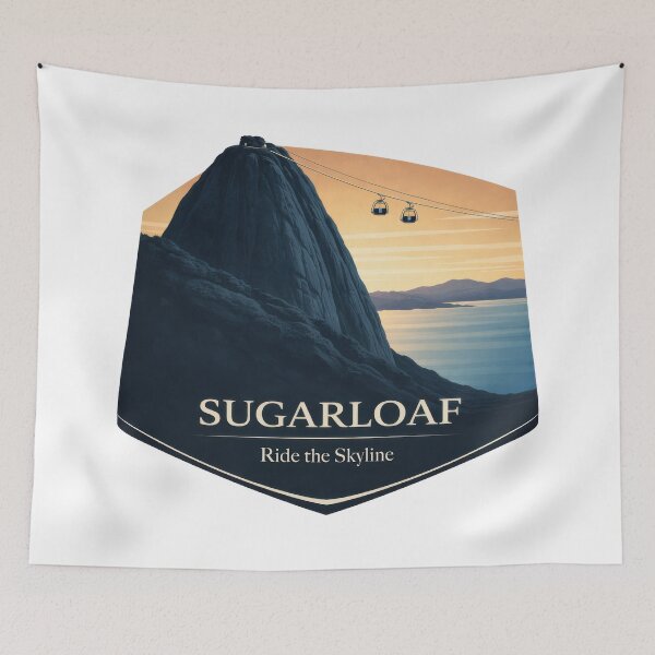 Item preview, Sugarloaf Rides The Skyline Smooth designed and sold by EdvvinStudios.
