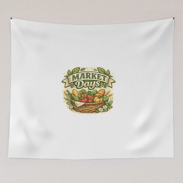 Item preview, Local Farmers Market Fresh Produce Retro Design designed and sold by Combat Skies.