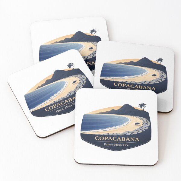 Item preview, Copacabana Keeps The Tide In Pattern designed and sold by EdvvinStudios.