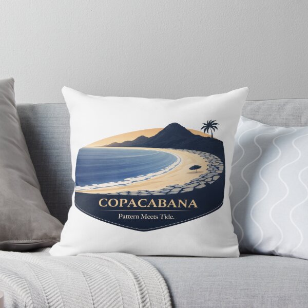Item preview, Copacabana Keeps The Tide In Pattern designed and sold by EdvvinStudios.